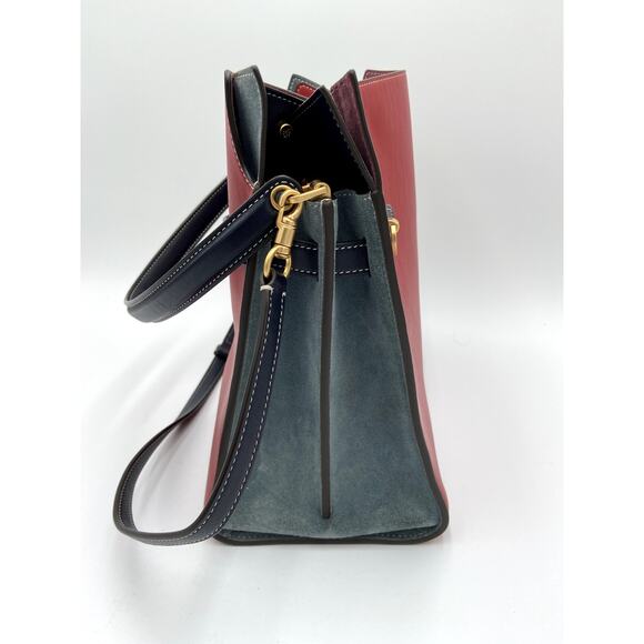 Tory Burch Lee Radziwill Double Bag in Red Apple - Picture 8 of 16